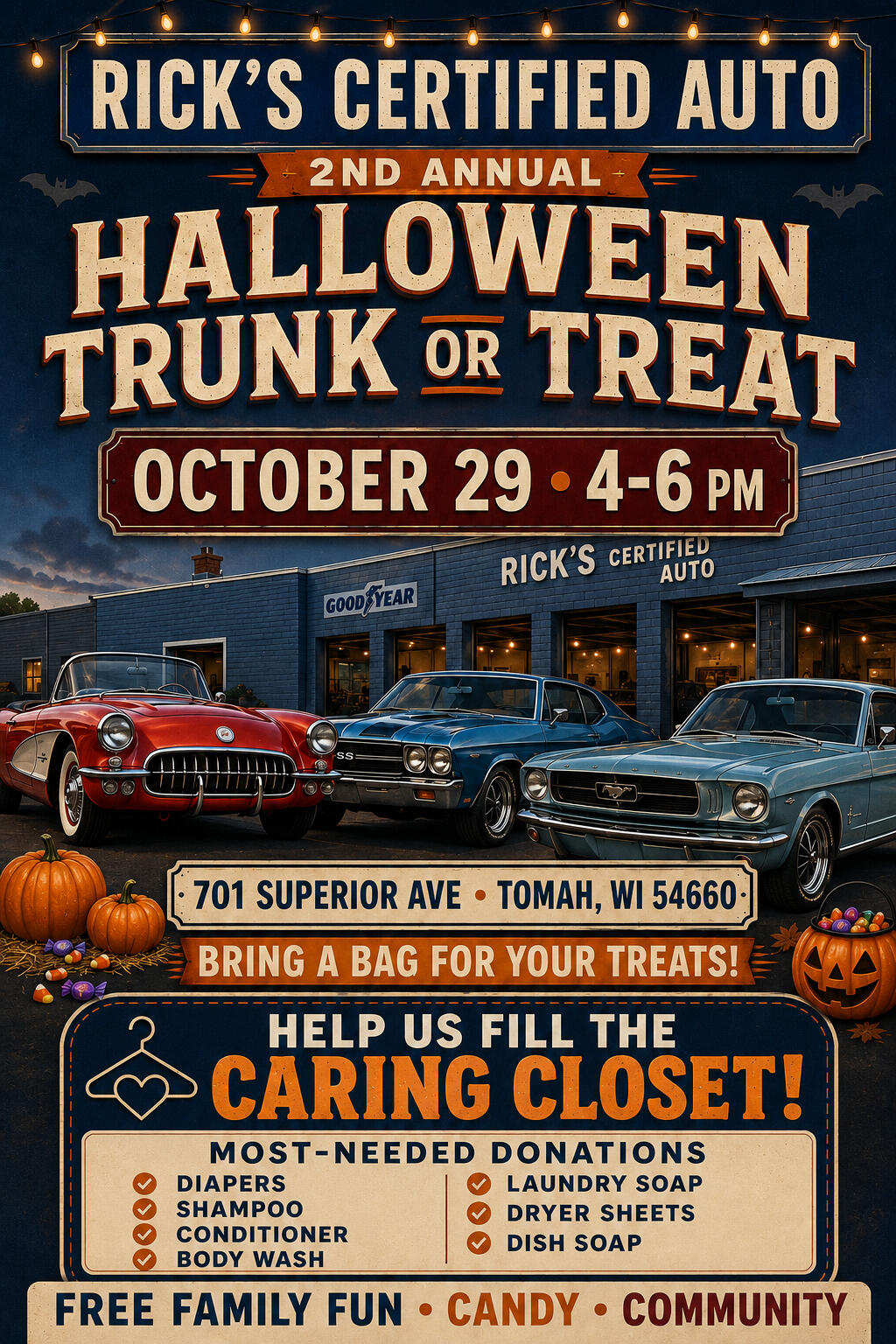 Flyer Halloween Trunk or Treat